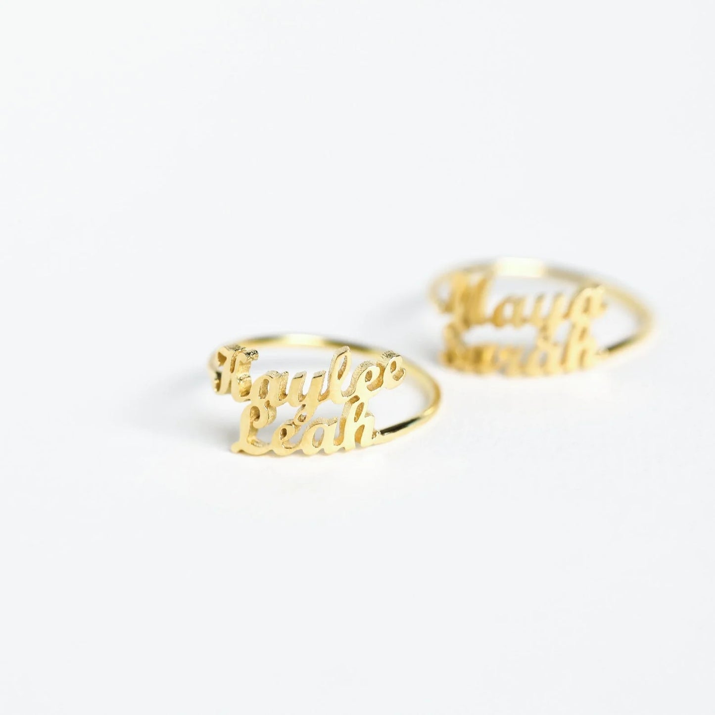 Personalized Couple Name Ring