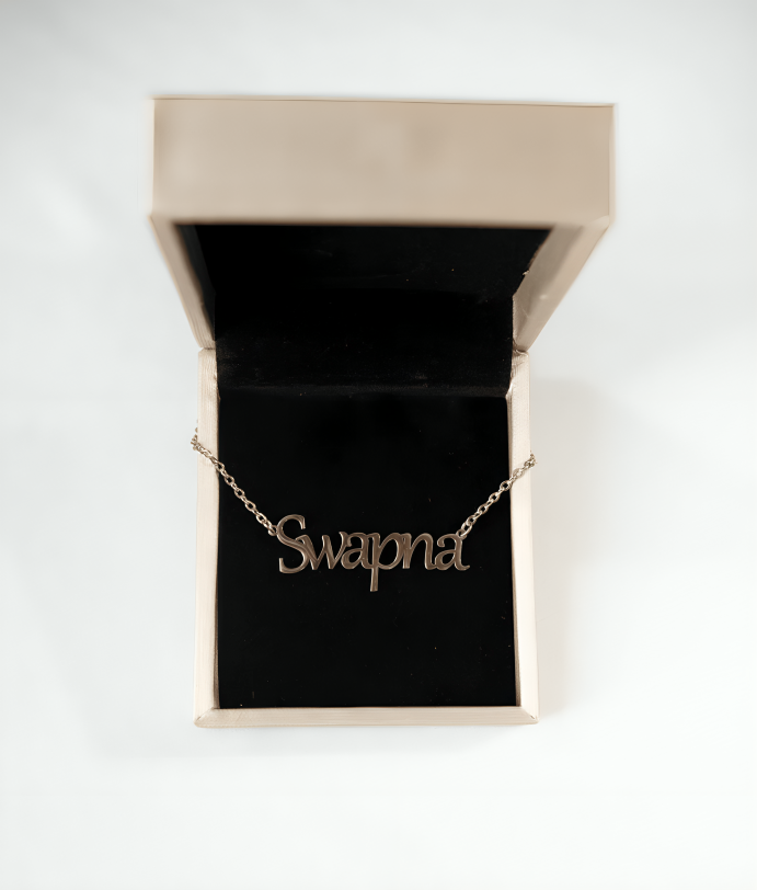 Premium 925 Silver Personalized Name Necklace.