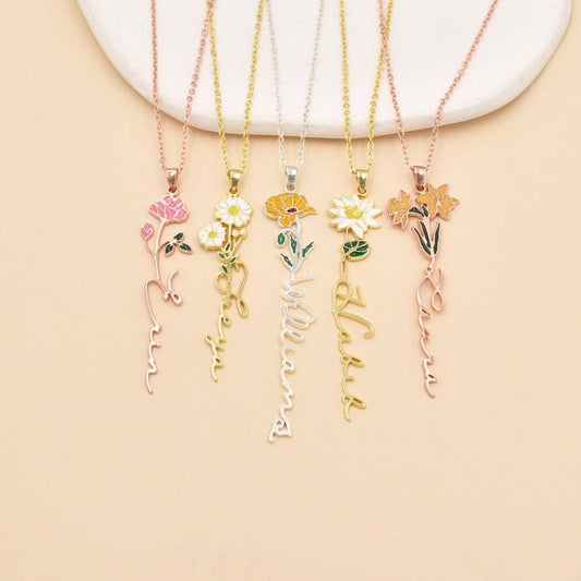 Jewelwyn Floral Signature Necklace